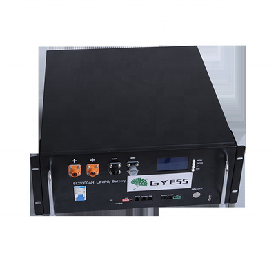 48v 2.5kw 5kw 7.5kw Lithium Battery Rack Mounted Pack Lifepo4 Battery For 150AH Solar System